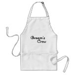 Groom's Crew aprons