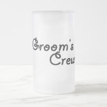 Groom's Crew (Blk) Coffee Mug