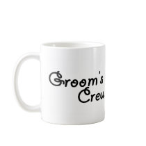 Groom's Crew (Blk) Coffee Mugs