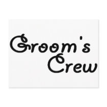 Groom's Crew (Blk)