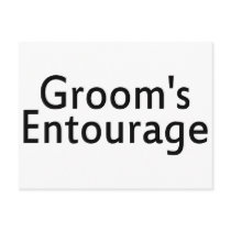 Grooms Entourage Black