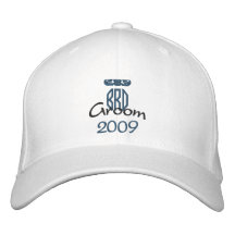 Groom's Hat - Customized Embroidered Hat