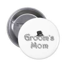 ♥ Groom's Mom ♥ Appropriate for Mom & Step-Mom ♥ Pin