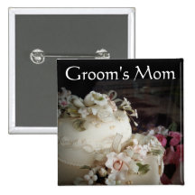 Groom's Mom Button