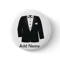 GROOM'S OR BLACK TIE EVENTS PIN