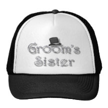 ♥ Groom's Sister ♥ Very Pretty Design ♥ Mesh Hat
