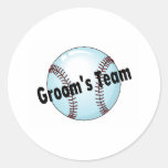 Groom's Team (Baseball) Stickers