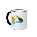 Grooms Wedding Champagne Toast Coffee Mugs