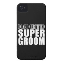 Grooms Weddings Parties : Certified Super Groom iPhone 4 Case-Mate Case