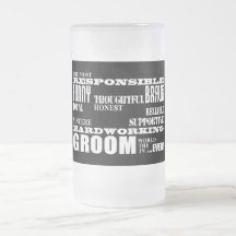 Grooms Weddings & Wedding Parties : Qualities Coffee Mug