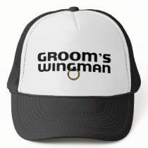 Grooms Wingman Bachelor Party Hat