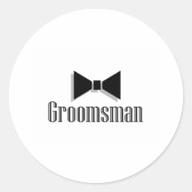 Groomsman Autocollants