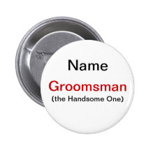 Groomsman Bachelor Party Pin