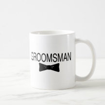 Groomsman Bowtie Mug