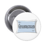 Groomsman button
