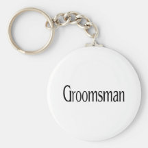 Groomsman Key Chain