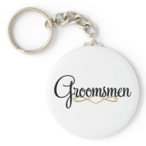 Groomsman Keychains