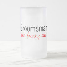 Groomsman le drôle tasse