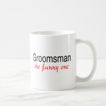 Groomsman (le drôle) tasses à café