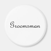 Groomsman Magnet