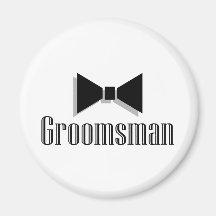 Groomsman Magnets Pour Réfrigérateur