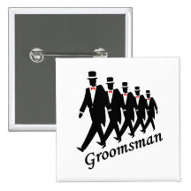 Groomsman (Men) Pin