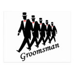 Groomsman (Men) Post Cards