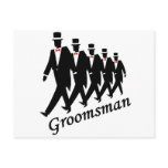 Groomsman (Men) Post Cards