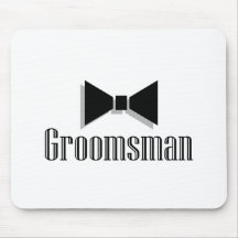Groomsman Mousepad