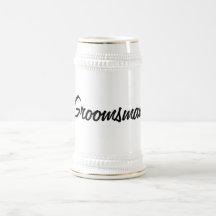 Groomsman Stein Mugs