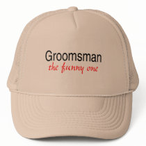 Groomsman (The Funny One) Mesh Hat