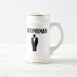 Groomsman Wedding Beer Stein Mug