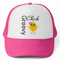 Groovy Chick Trucker Hats
