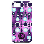Groovy Disco Dots Custom Monogram Case-Mate iPhone 5 Covers
