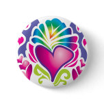 groovy heart wave button