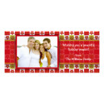 Groovy Holiday Photo Card Invites