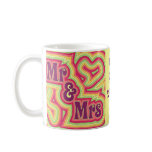 Groovy Mr & Mrs Mug