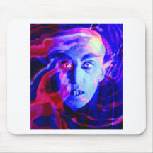 Groovy Nosferatu Mouse Pads