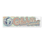 Groovy Obama 2008 Gear Bumper Sticker