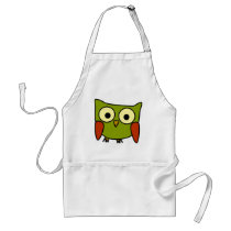Groovy Owl Apron