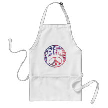 Groovy Peace Sign Apron