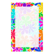 Groovy Psychedelic Flowers stationery