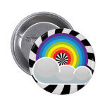 Groovy Rainbow Buttons
