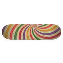 Groovy Spiral Sunbeam Ray Swirl Design Grungy