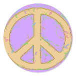 GROOVY TIMZ PEACE SIGN STICKERS - UNIQUE GIFTS