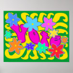 Groovy Vote Poster