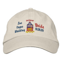 Gros lot de Las Vegas - jeune mariée Casquettes De Baseball Brodées