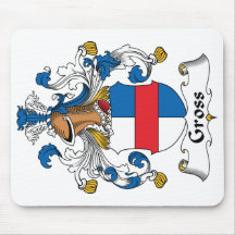 Gross Family Crest Mouse Pad