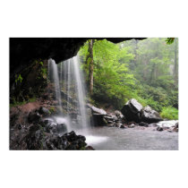 Grotto Falls Smoky Mountain Nat'l Park Poster posters