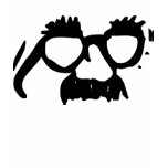 GROUCHO LIKE MASK T SHIRT